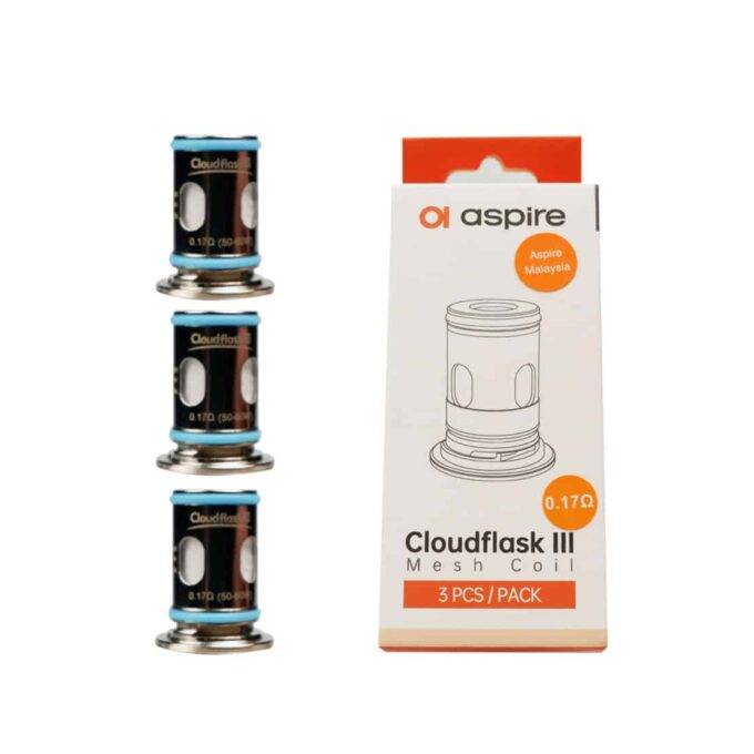 ASPIRE : CLOUDFLASK III COIL/OCC (3PC)