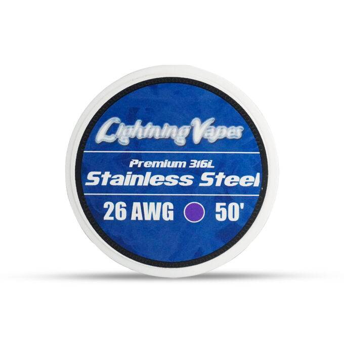 LIGHTNING VAPES : 316L STAINLESS STEEL (50FT/100FT)