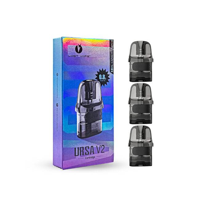 LOSTVAPE : URSA V2 CARTRIDGE 0.8OHM (3PC)