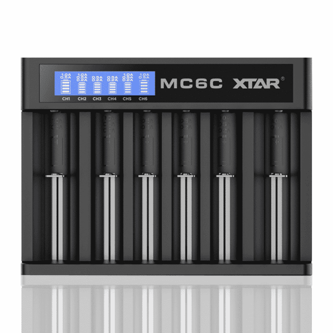 XTAR : MC6C 6SLOT CHARGER