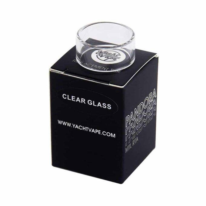 YACHTVAPE : PANDORA MTL RTA PYREX GLASS CLEAR 2ML
