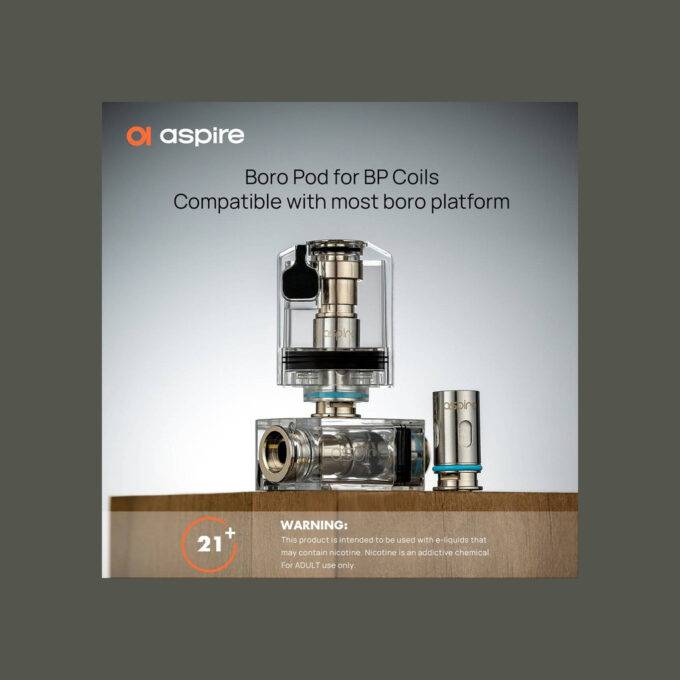 ASPIRE BORO POD DEVICE ACCESSORIES HUB ASPIRE BORO POD DEVICE ACCESSORIES HUB