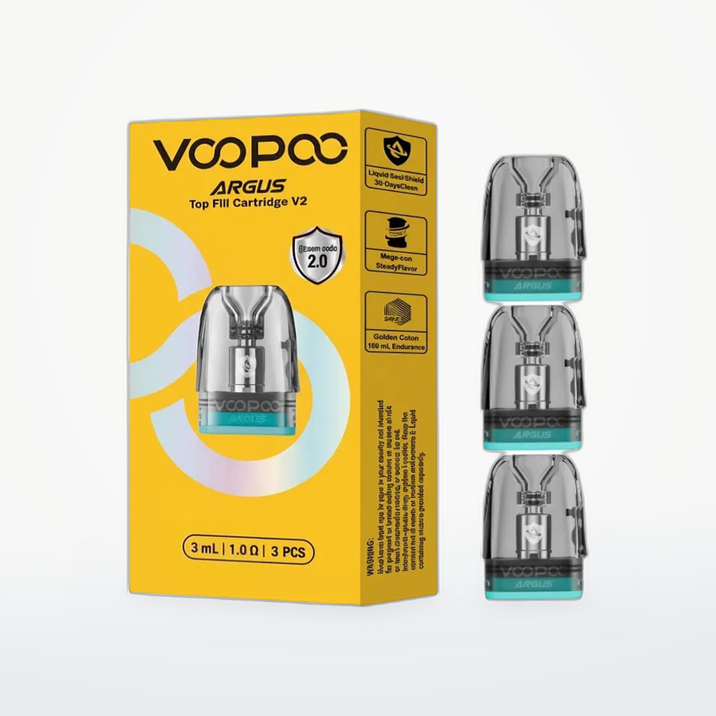 VOOPOO ARGUS TOP FILL V2 3ML CARTRIDGE(3PCS)